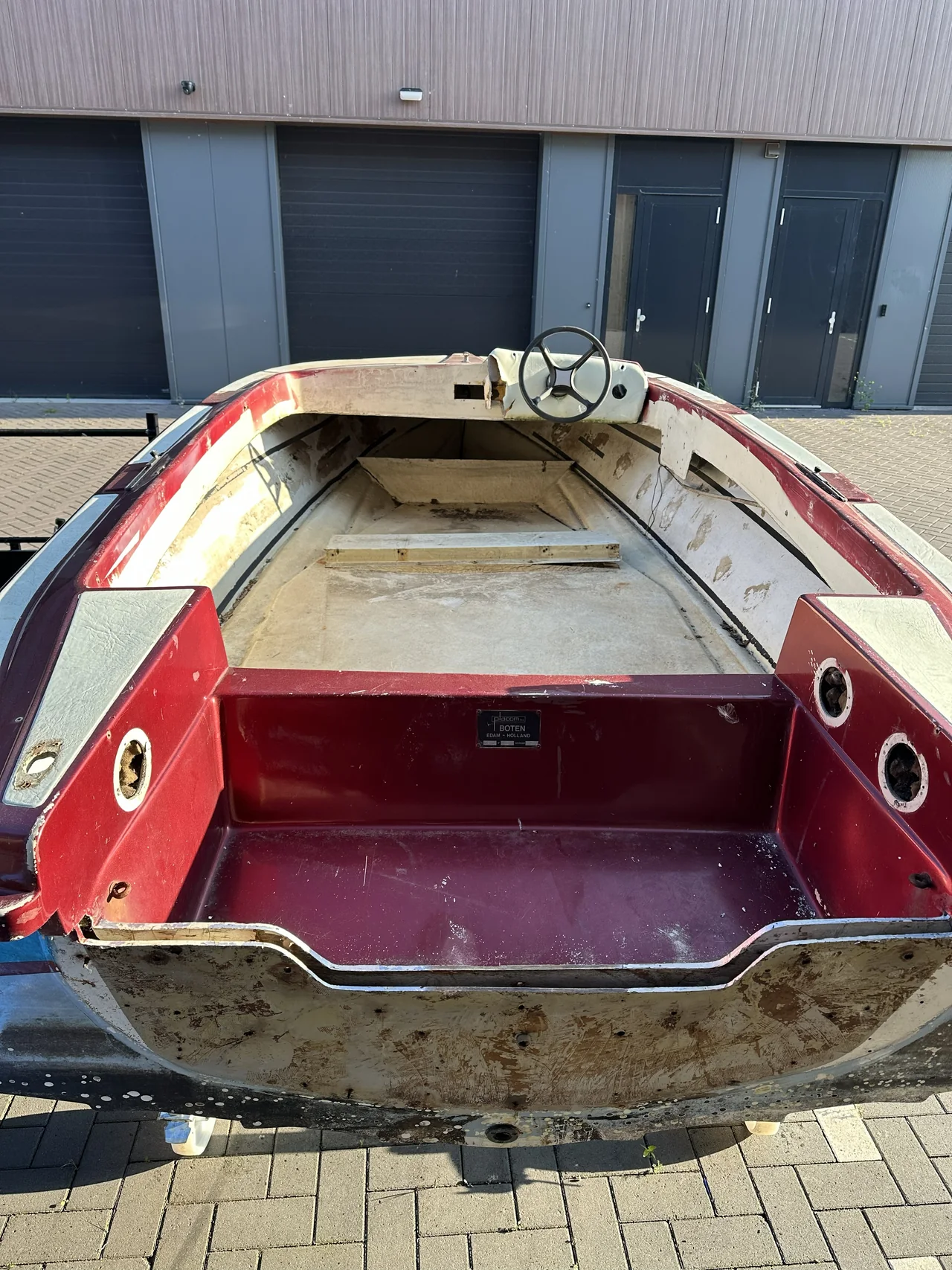 Placom T460 vóór de refit