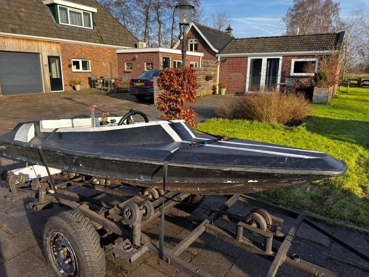 Spitfire Speedboot vóór de refit